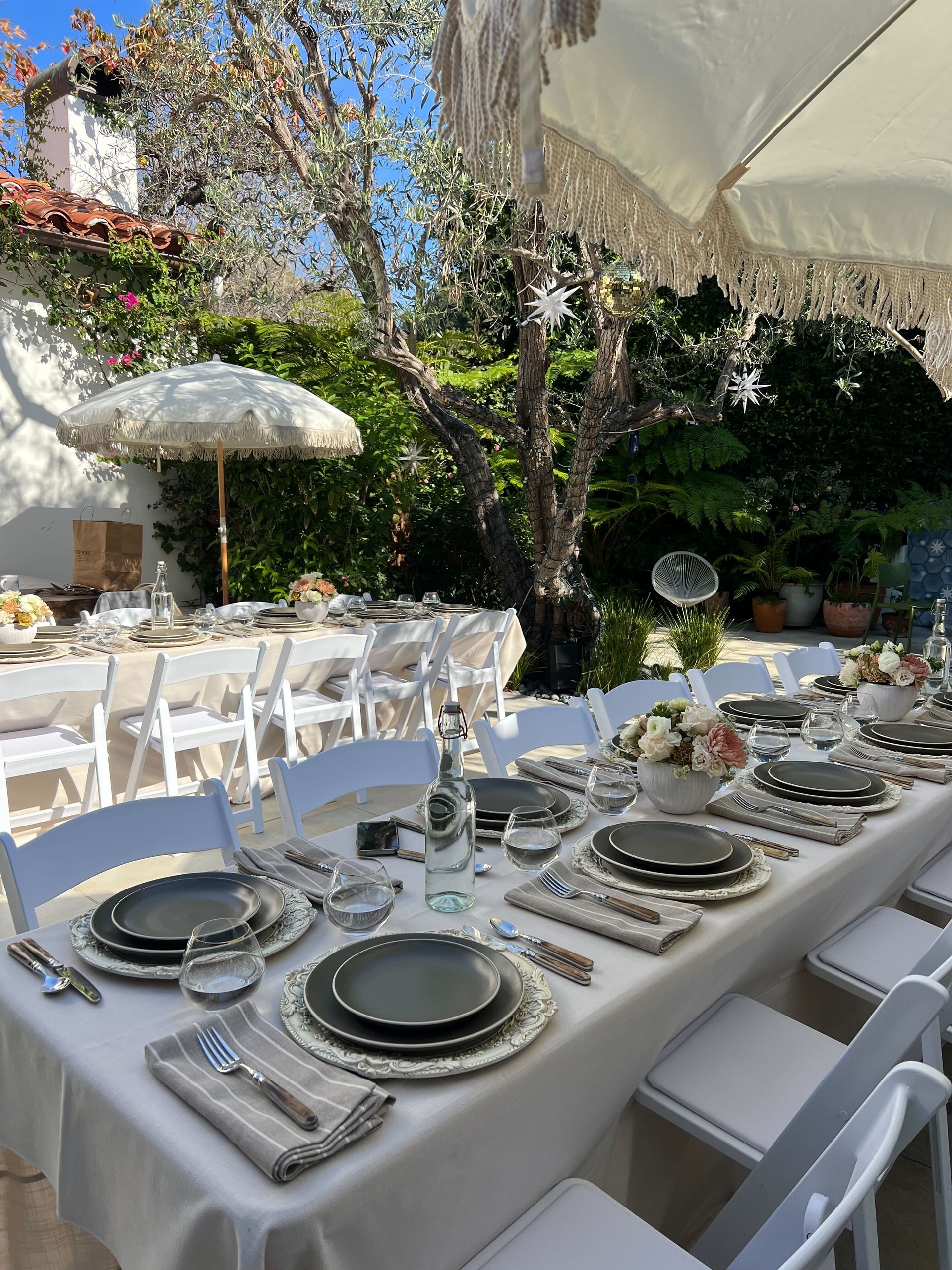 Backyard Picnic Party with Tablescape Setup, Lighting & More (BYOB) image 1