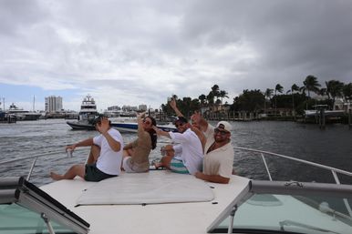 High Energy Sandbar Party: 37' Yacht Charter Fort Lauderdale image 17
