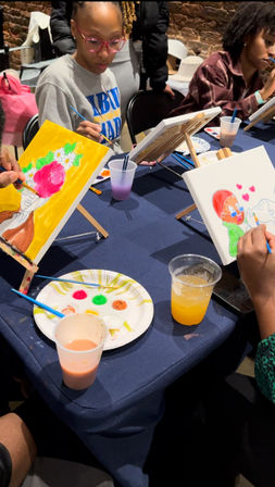 Paint and Sip: Exclusive Private Painting Party with Pre-Drawn Designs image 10