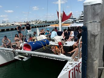 Miami Beach Boat Party on the Great White Catamaran image 1
