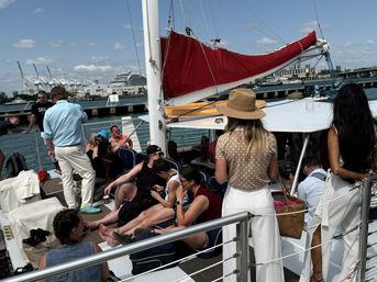 Miami Beach Boat Party on the Great White Catamaran image 7