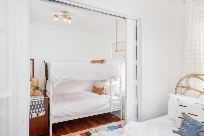 Boho Rosa Charming Home with Outdoor Courtyard & Steps to King Street image 24