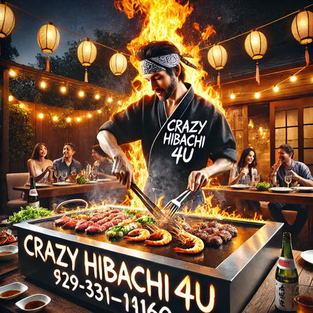 Crazy Hibachi 4U: Exciting At-Home Hibachi Experience image 1