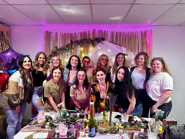 Sip & Wick Candle Party with Wine, Games & Optional Yoga Class image 1