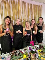 Sip & Wick Candle Party with Wine, Games & Optional Yoga Class image 3