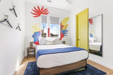 The Jungle House: A Modern, Vibrant Oasis with Shared Heated Pool and Private Hot Tub image 32