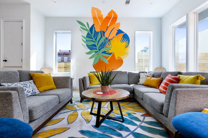 The Jungle House: A Modern, Vibrant Oasis with Shared Heated Pool and Private Hot Tub image 29