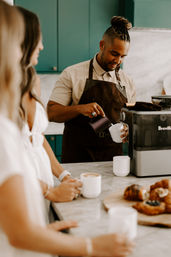 Coffee Shop Brought to You: Personal Barista, Espresso & Breakfast Spread image 19