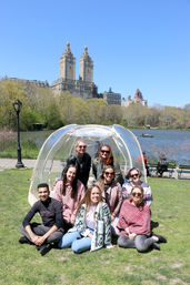 Central Park Iconic Picnic with Silk Floral Arrangements, Faux Floral Garlands, and Custom Luxury Decor Packages with Brunch & Dessert Add-ons image 2