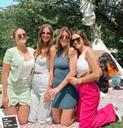 Central Park Iconic Picnic with Silk Floral Arrangements, Faux Floral Garlands, and Custom Luxury Decor Packages with Brunch & Dessert Add-ons image 13