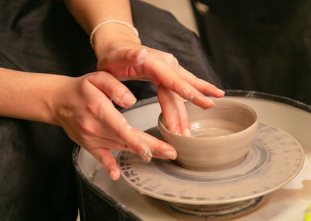 Pottery-Making BYOB Party Palooza with Booze: Sip & Spin with Your Besties image 2