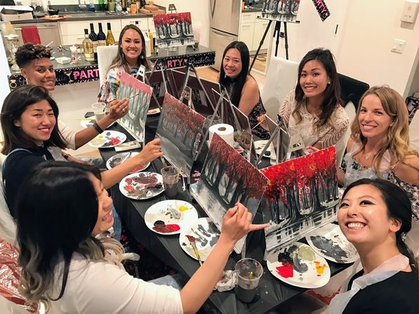 Private Paint & Sip Party with Instructor & Supplies Included (BYOB) image 7