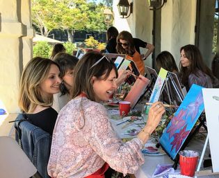 Private Paint & Sip Party with Instructor & Supplies Included (BYOB) image