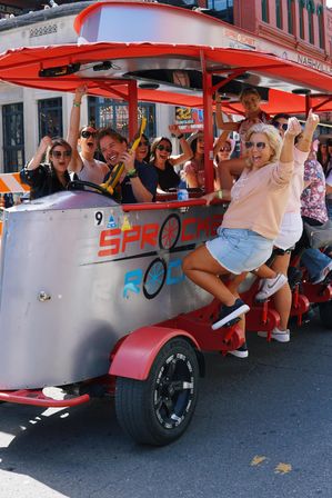 Pedal, Party, and Explore Nashville on the Sprocket Rocket Party Bike image 3