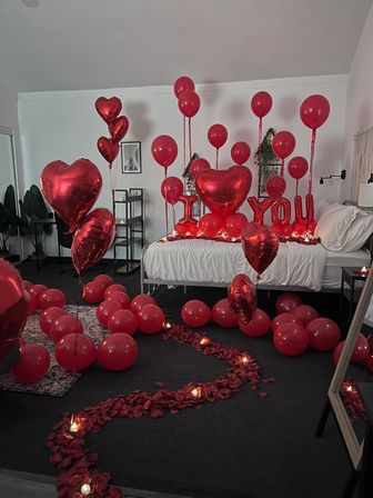 Custom Decorated Hotel Suite or Airbnb: Surprise the Bride or Birthday Girl image 11