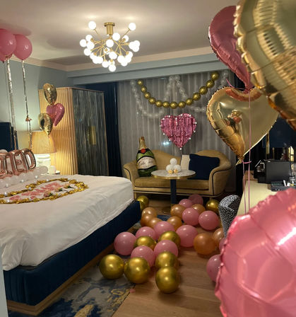 Custom Decorated Hotel Suite or Airbnb: Surprise the Bride or Birthday Girl image 4