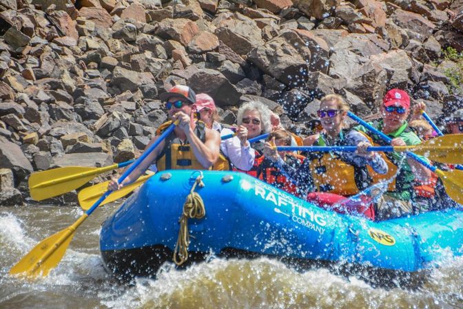 Guided Blue River or Colorado River Rafting: Half-Day image 3