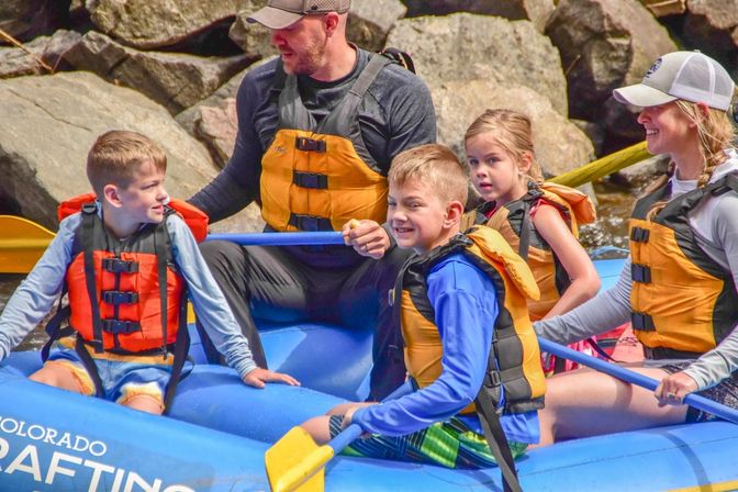 Guided Blue River or Colorado River Rafting: Half-Day image 5