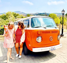 Insta-Worthy Wine Country Tour in Vintage VW Bus image