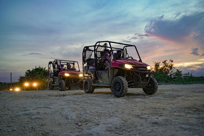 Unique Night Off-Road Adventure & Cenote Party image 1