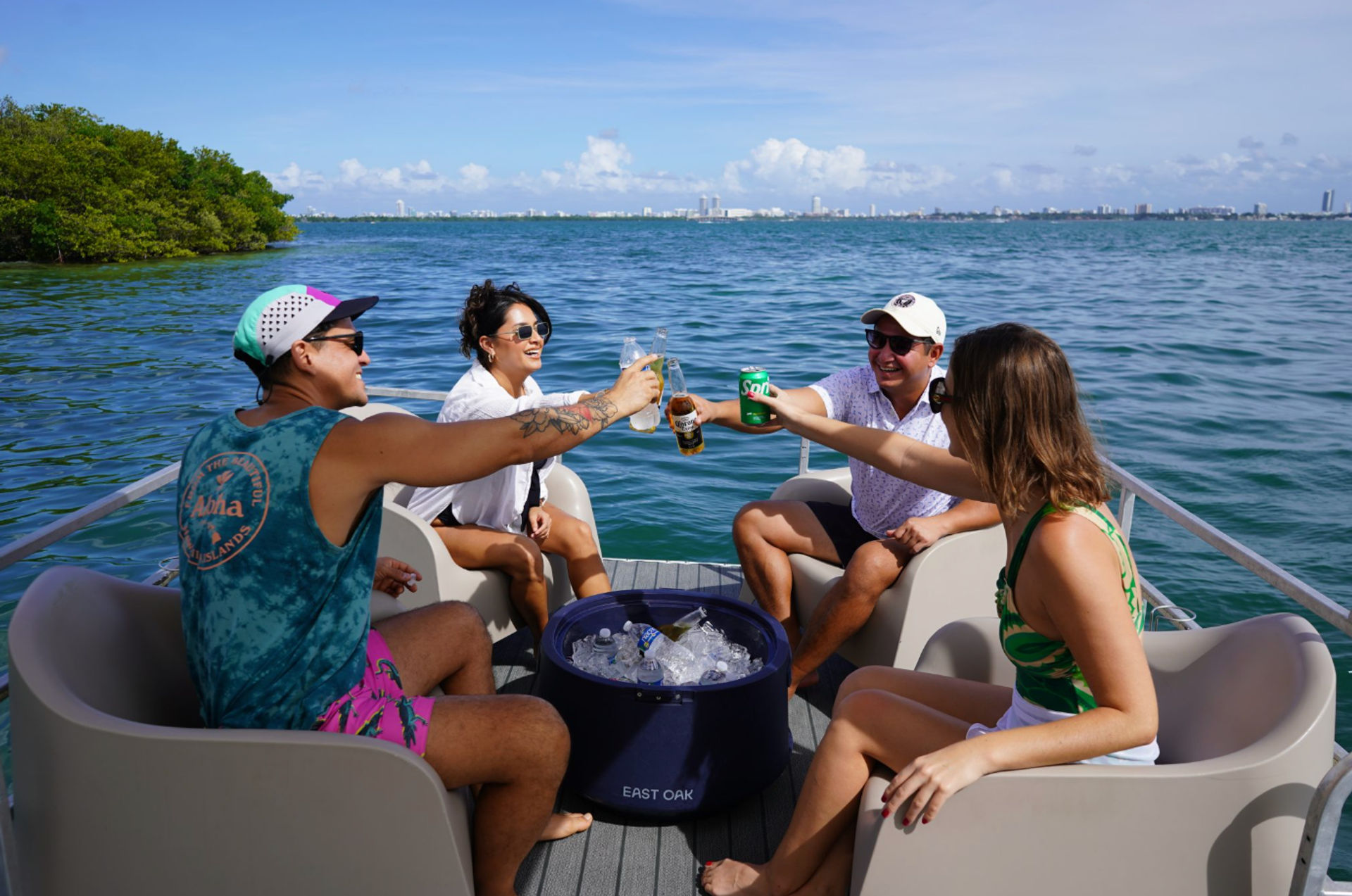 Flyboard, Tube & Cruise in Miami with Your Own Private Party Boat Adventure image 1