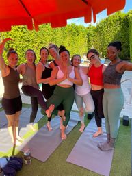 Private Group Yoga & Sound Bath at Your Palm Springs Home or Rental with Sound Healing Practitioner image 16