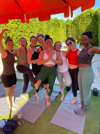 Private Group Yoga & Sound Bath at Your Palm Springs Home or Rental with Sound Healing Practitioner image 15