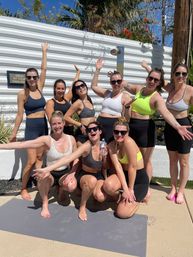 Private Group Yoga & Sound Bath at Your Palm Springs Home or Rental with Sound Healing Practitioner image 3