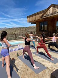 Private Group Yoga & Sound Bath at Your Palm Springs Home or Rental with Sound Healing Practitioner image 7