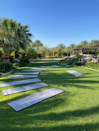 Private Group Yoga & Sound Bath at Your Palm Springs Home or Rental with Sound Healing Practitioner image 8