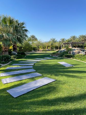 Private Group Yoga & Sound Bath at Your Palm Springs Home or Rental with Sound Healing Practitioner image 7