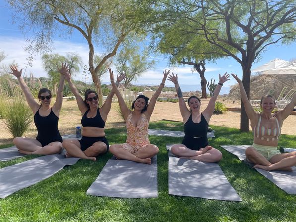 Yoga & Soundbath Oasis in Palm Springs with Sound Healing Practitioner and Picturesque Backdrop image 8