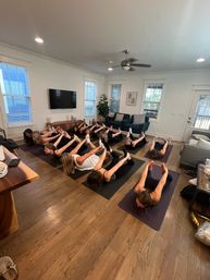 Bad Girls Yoga: Fredericksburg’s Namaste then Rosè Class, Yoga Mat, Rosé & Aromatherapy Included! image 27