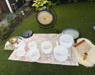 Guided Gentle Yoga & Sound Bath Class image