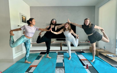 Namaste then Rose with Bad Girls Yoga: Yoga Mat, Rose and Aromatherapy Included image 11