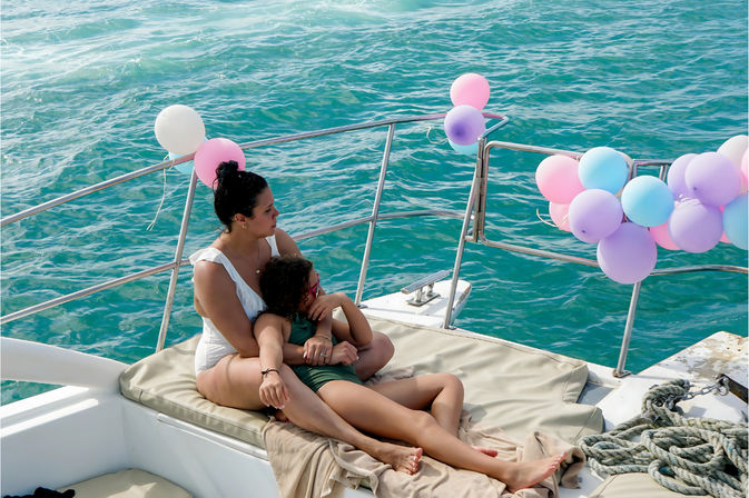 Private Boat with Snorkeling, BBQ & Natural Pool Visit image 9
