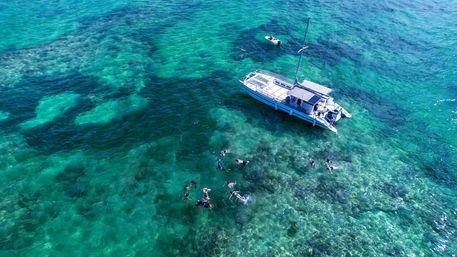 Private Boat with Snorkeling, BBQ & Natural Pool Visit image