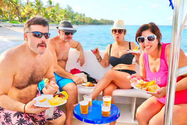 Private Boat with Snorkeling, BBQ & Natural Pool Visit image 4