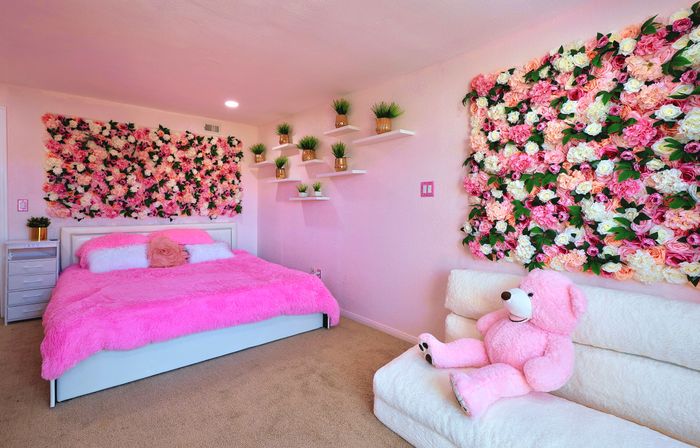 Pink Luxe Spa Retreat: TikTok House with Slide, Jacuzzi, & Stargazing Dome image 4
