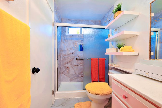 Pink Luxe Spa Retreat: TikTok House with Slide, Jacuzzi, & Stargazing Dome image 22