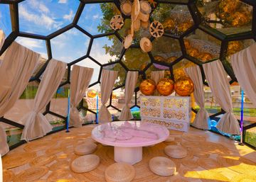 Pink Luxe Spa Retreat: TikTok House with Slide, Jacuzzi, & Stargazing Dome image 3