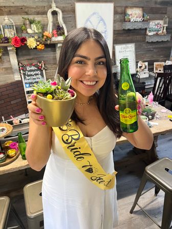 Bachelorette DIY Succulent Planting Party image 1