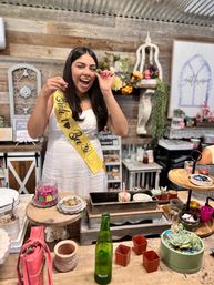 Bachelorette DIY Succulent Planting Party image 12