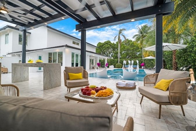 MIA Luxury Mansion: Olympic-Sized Pool, Cabana, Marble Finishes + Hot Tub image 29