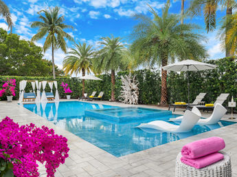 MIA Luxury Mansion: Olympic-Sized Pool, Cabana, Marble Finishes + Hot Tub image 1