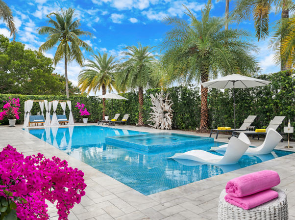MIA Luxury Mansion: Olympic-Sized Pool, Cabana, Marble Finishes + Hot Tub image 1