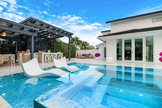 MIA Luxury Mansion: Olympic-Sized Pool, Cabana, Marble Finishes + Hot Tub image 32