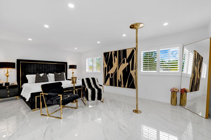 MIA Luxury Mansion: Olympic-Sized Pool, Cabana, Marble Finishes + Hot Tub image 3