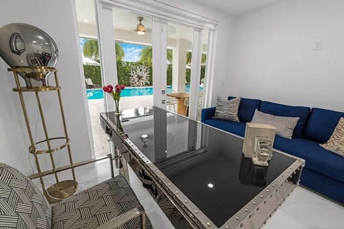 MIA Luxury Mansion: Olympic-Sized Pool, Cabana, Marble Finishes + Hot Tub image 24