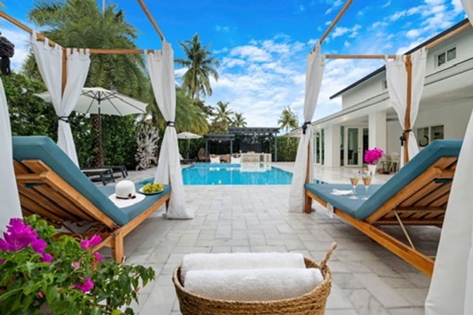 MIA Luxury Mansion: Olympic-Sized Pool, Cabana, Marble Finishes + Hot Tub image 13